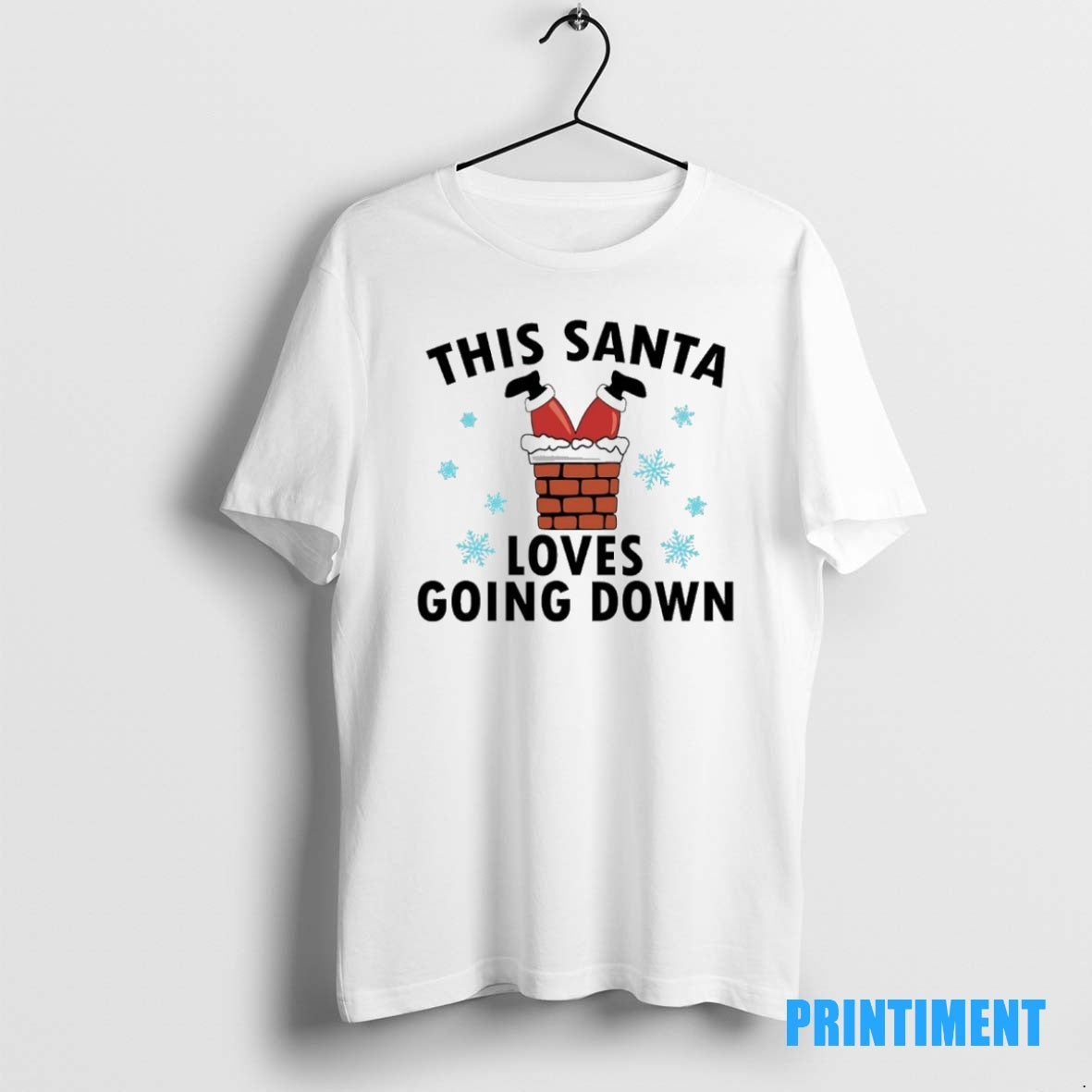 Official This Santa Loves Going Down Tee Sweater
