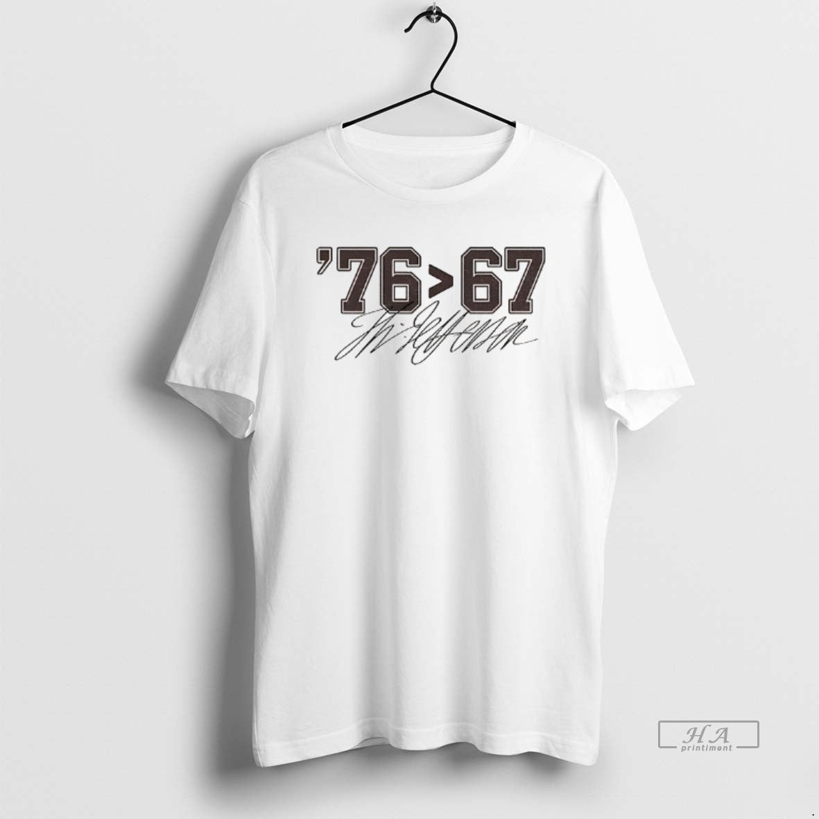 Official Thomas Jefferson 76 67 Self Evident