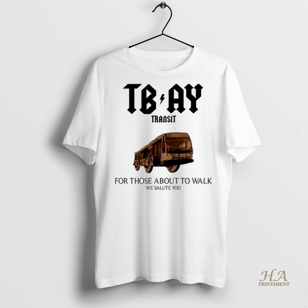 Official Thunder Bay City Bus For Those About To Walk Shirt