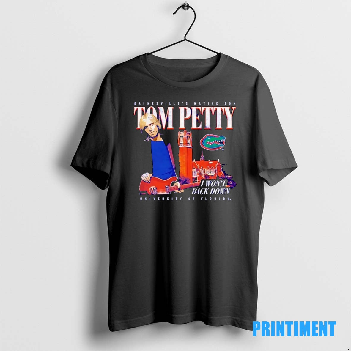 Official Tom Petty Florida Gators I Wont Back Down Tee Sweater