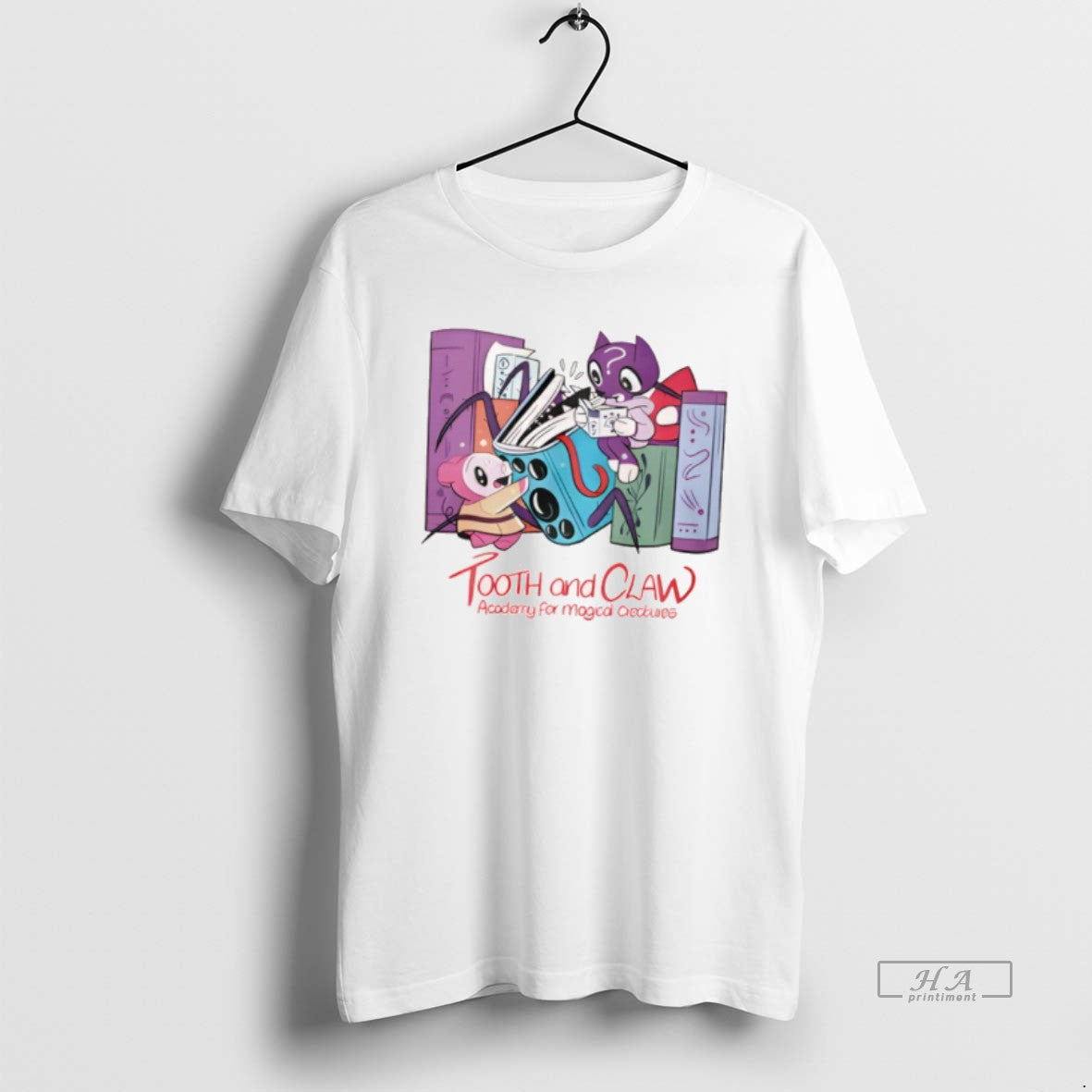 Official Tooth And Claw Merch Reading Acodemy For Magical Creatures