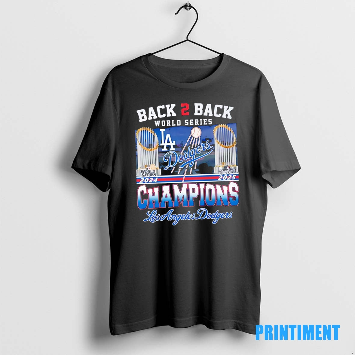 Official Top Back 2 Back World Series 2024 2025 Los Angeles Dodgers Tee Sweater