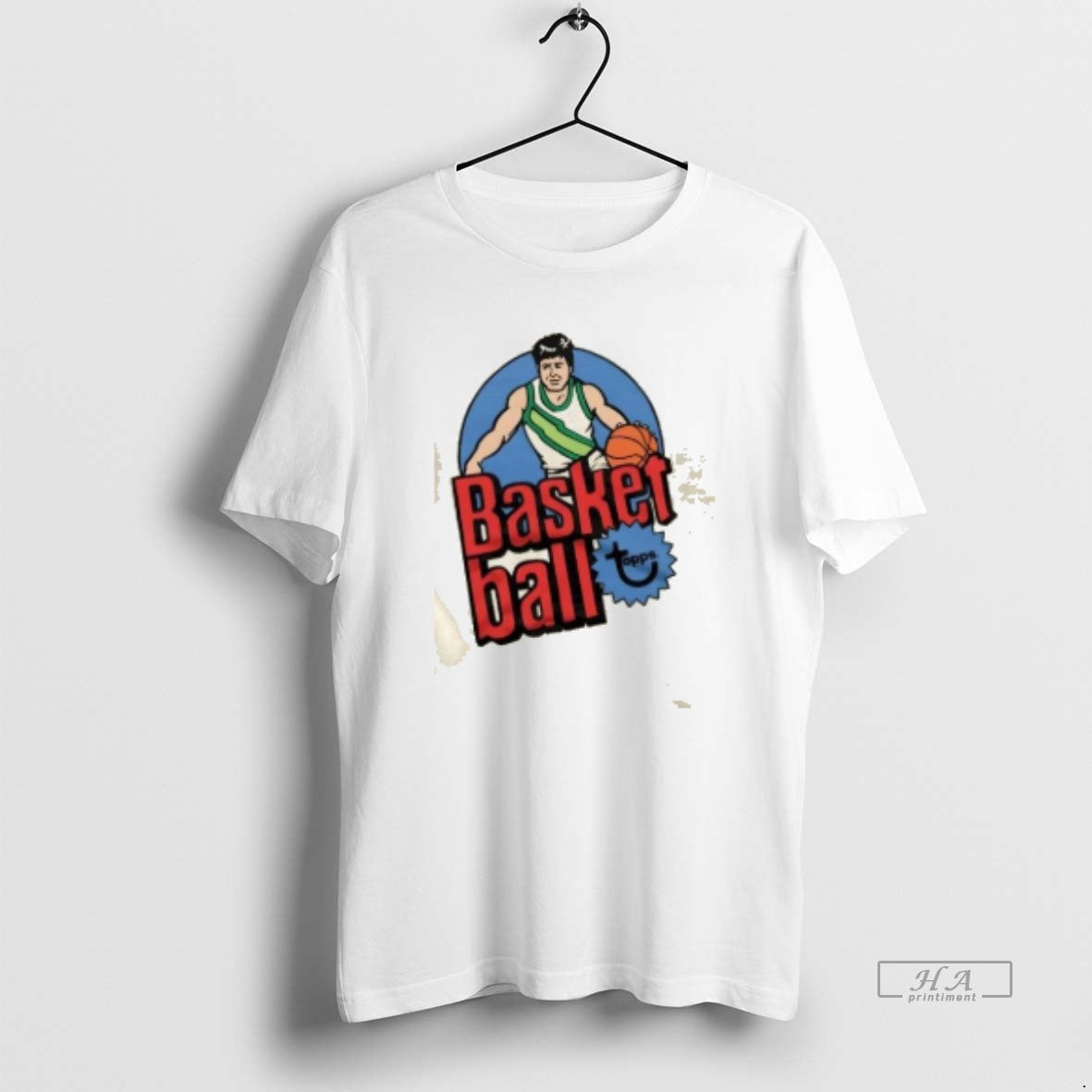 Official Topps Basketball 1978 Cartoon Vintage