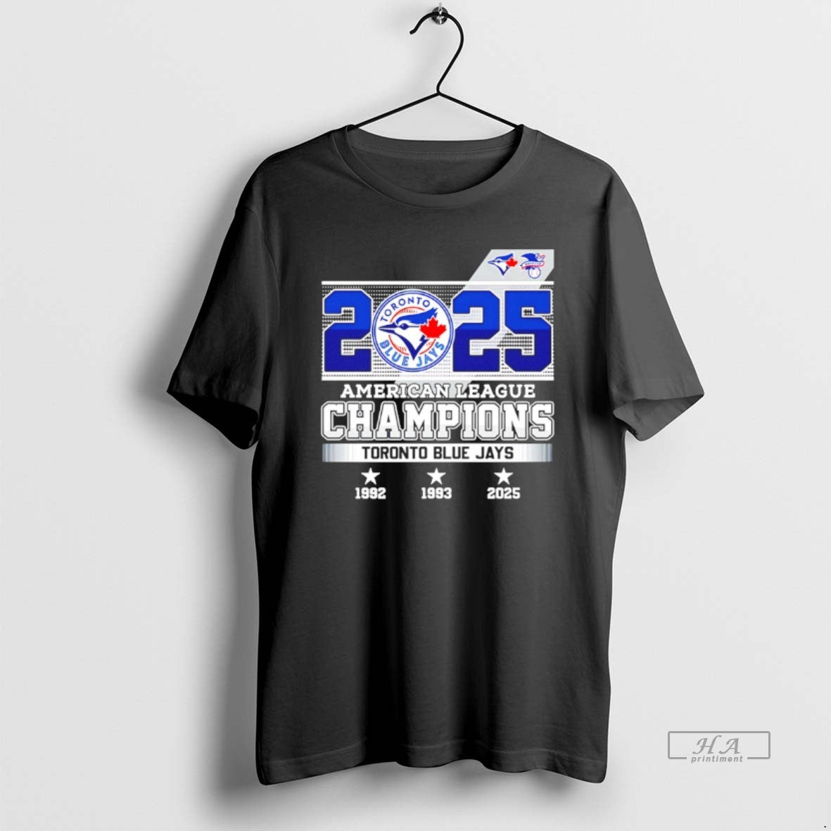 Official Toronto Blue Jays 2025 American League Champions 3 Time 92 93 25