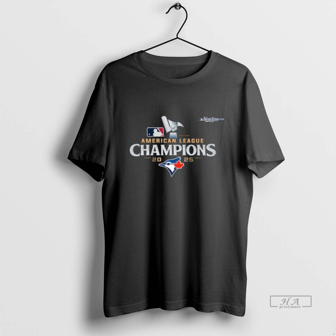 Official Toronto Blue Jays 2025 American League Champions Logo