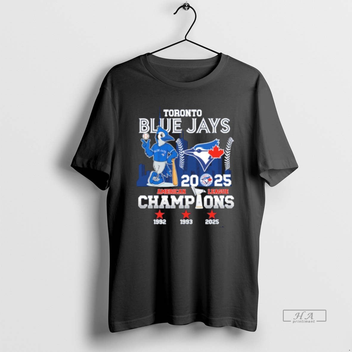 Official Toronto Blue Jays 2025 Mascot Champions