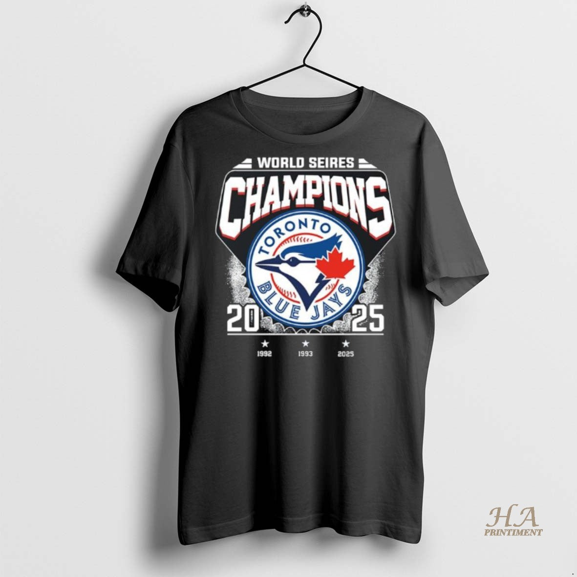 Official Toronto Blue Jays 2025 World Series Champions 1992 1993 2025 Shirt