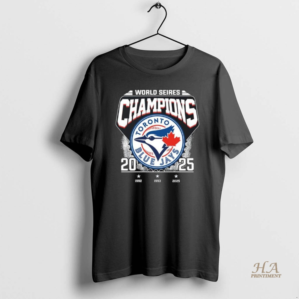 Official Toronto Blue Jays 2025 World Series Champions 1992 1993 2025