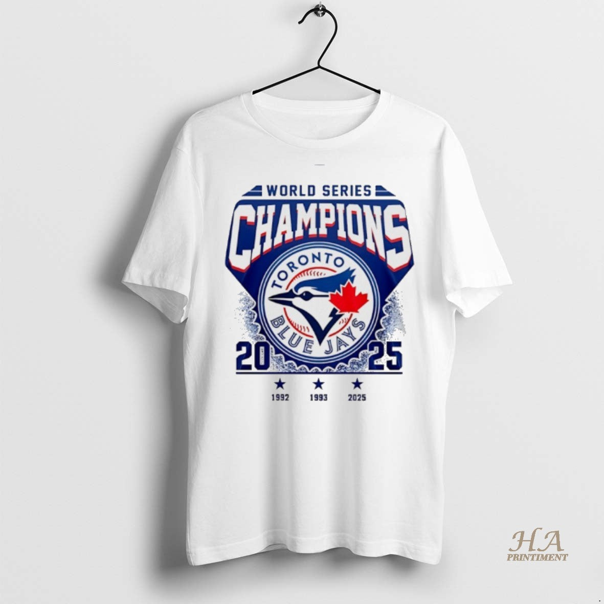Official Toronto Blue Jays 2025 World Series Champions 3 Time 92 93 25 Shirt