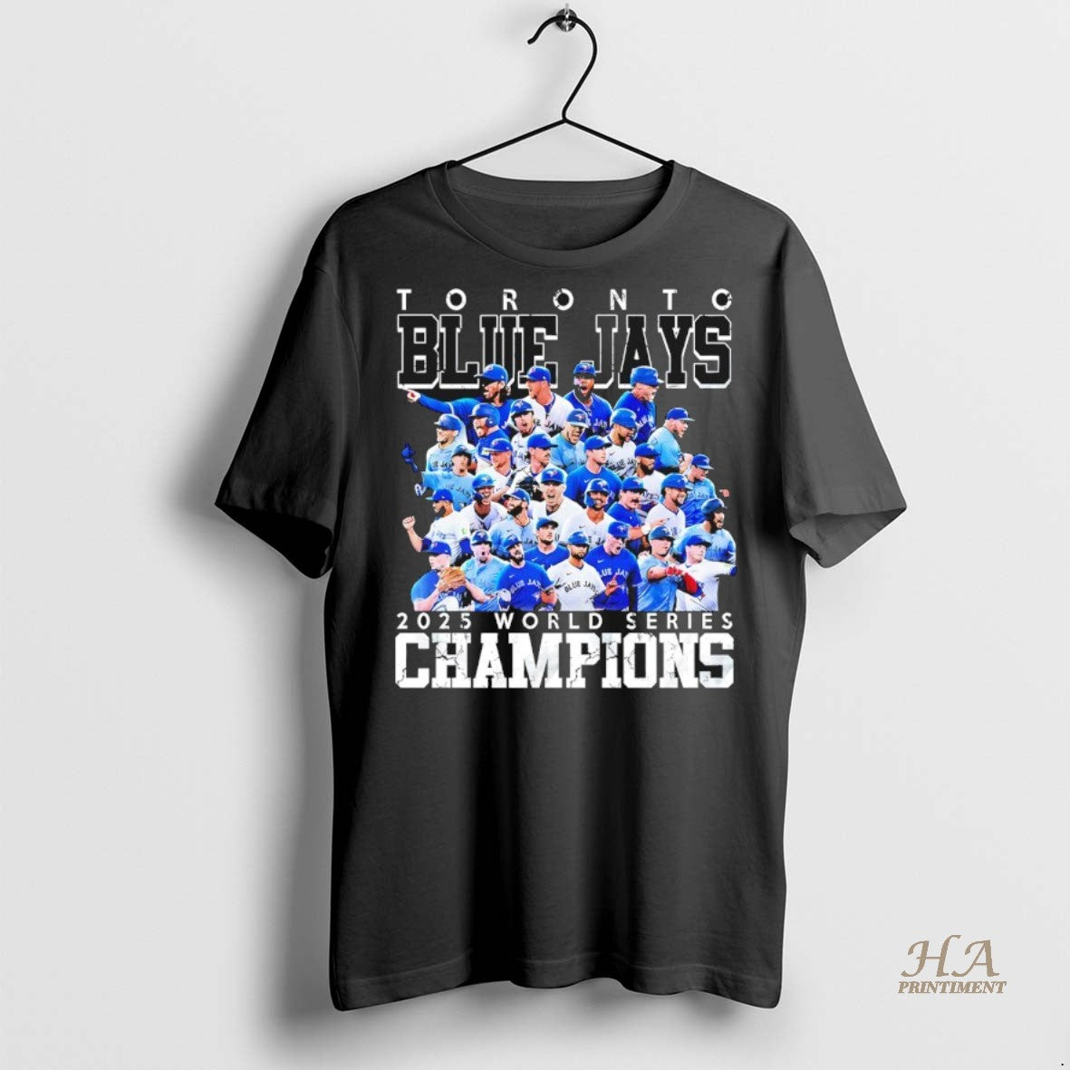 Official Toronto Blue Jays 2025 World Series Champions All Team Shirt