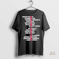 Official Toronto Blue Jays 2025 World Series Champions Player Name Shirt