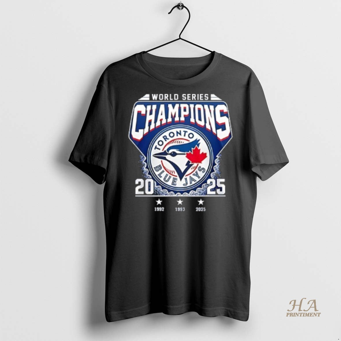 Official Toronto Blue Jays 2025 World Series Champions Name Roster Shirt