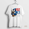 Official Toronto Blue Jays 3x World Series Champions 1992 1993 2025 Mascot Shirt
