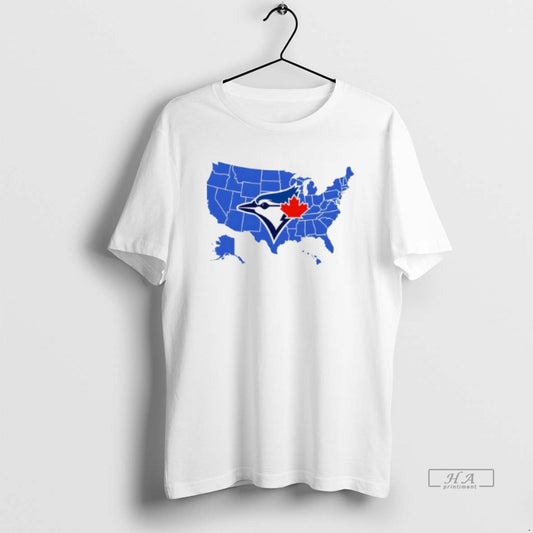 Official Toronto Blue Jays A Map Of Who America Is Rooting For In The World