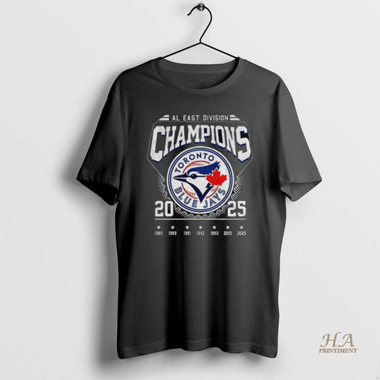 Official Toronto Blue Jays Al East Division Champions 2025