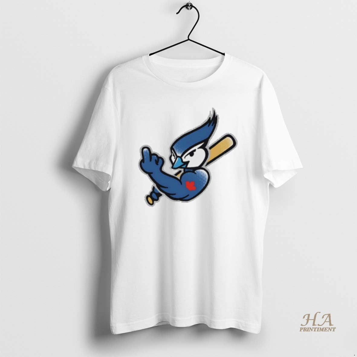 Official Toronto Blue Jays Ace Middle Finger Mascot