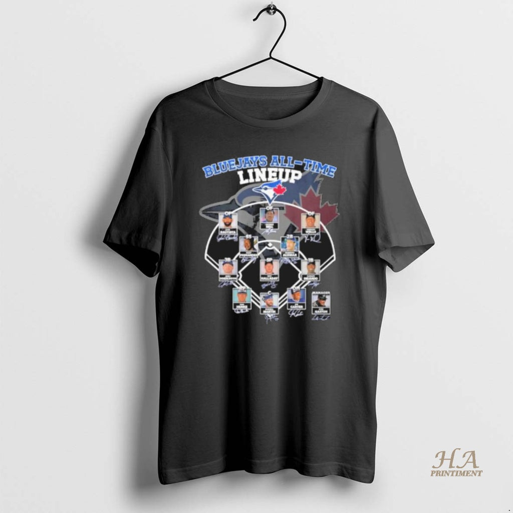 Official Toronto Blue Jays All Time Lineup Players