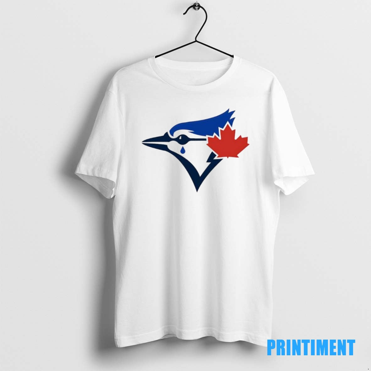 Official Toronto Blue Jays Canadian Maple Leaf Crying Tee Sweater