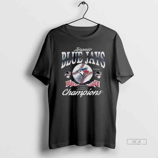 Official Toronto Blue Jays Mlb Baseball American League Champions Franklin 2025 Logo