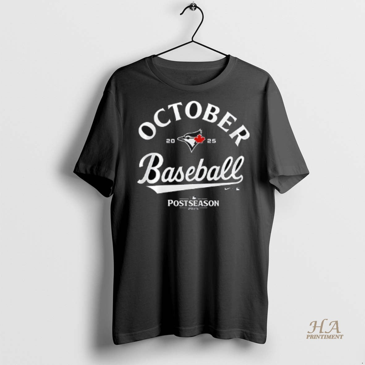 Official Toronto Blue Jays Mlb Postseason Built For Fall Logo Shirt