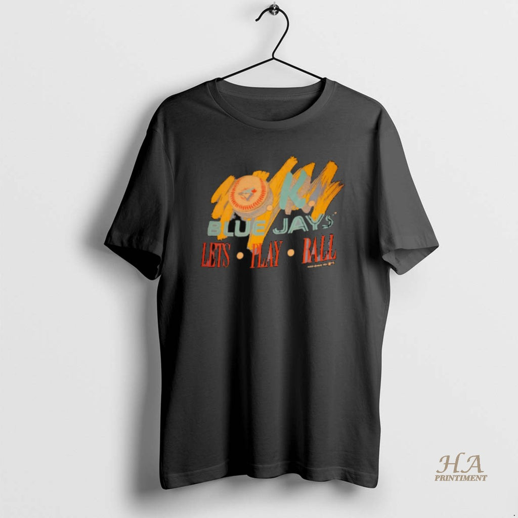 Official Toronto Blue Jays Ok Lets Play Baall Vintage Logo