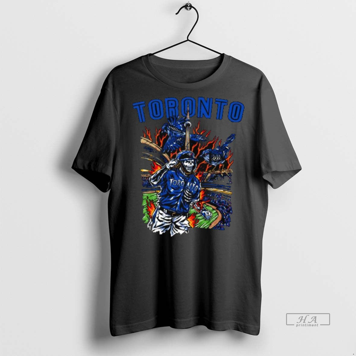 Official Toronto Blue Jays Vladdy Skeleton 2025 Long Sleve Shirt