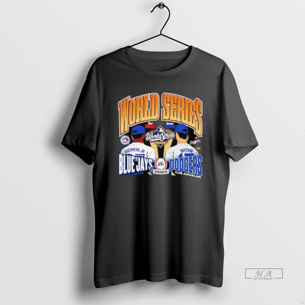 Official Toronto Blue Jays Vs Los Angeles Dodgers 2025 World Series Dueling Long Sleve