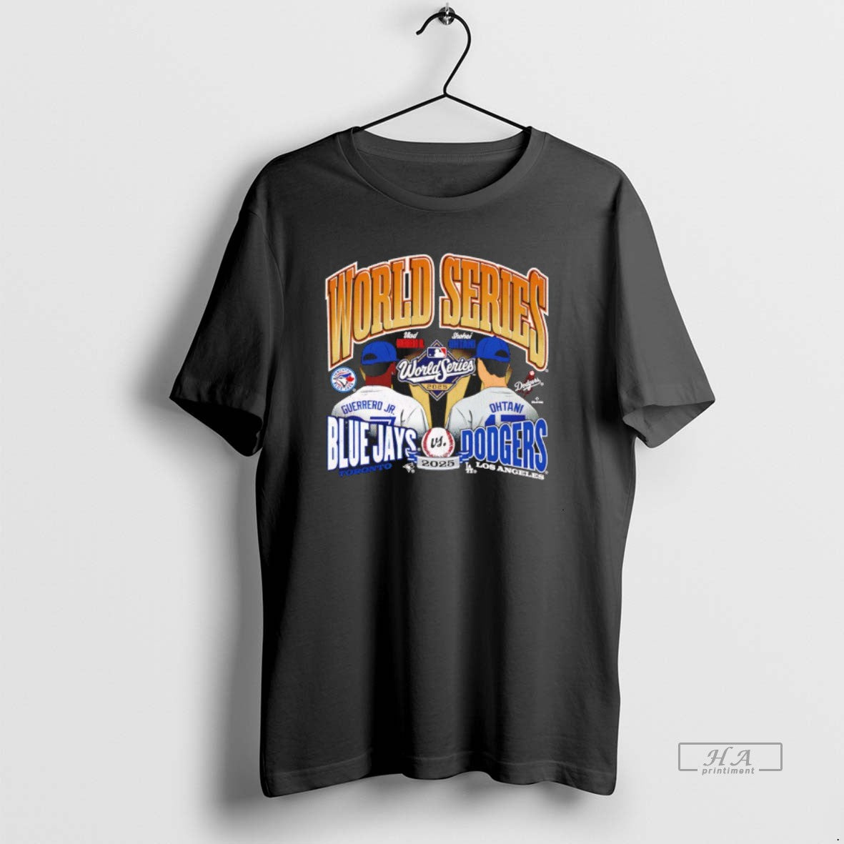 Official Toronto Blue Jays Vs Los Angeles Dodgers 2025 World Series Dueling