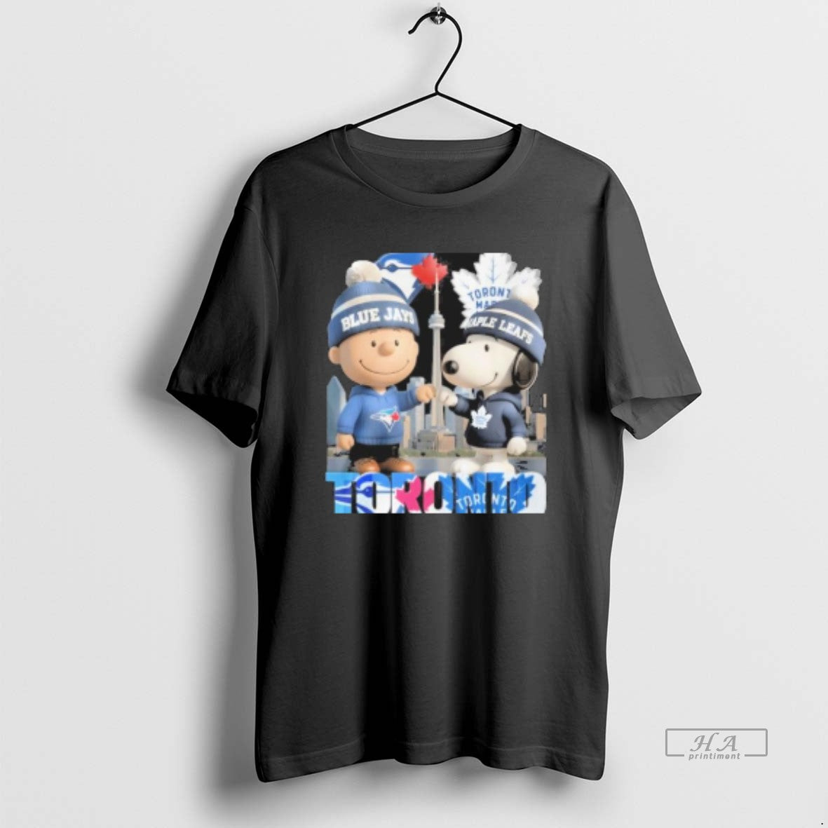 Official Toronto Blue Jays Vs Maple Leafs The Peanuts Fist Bump