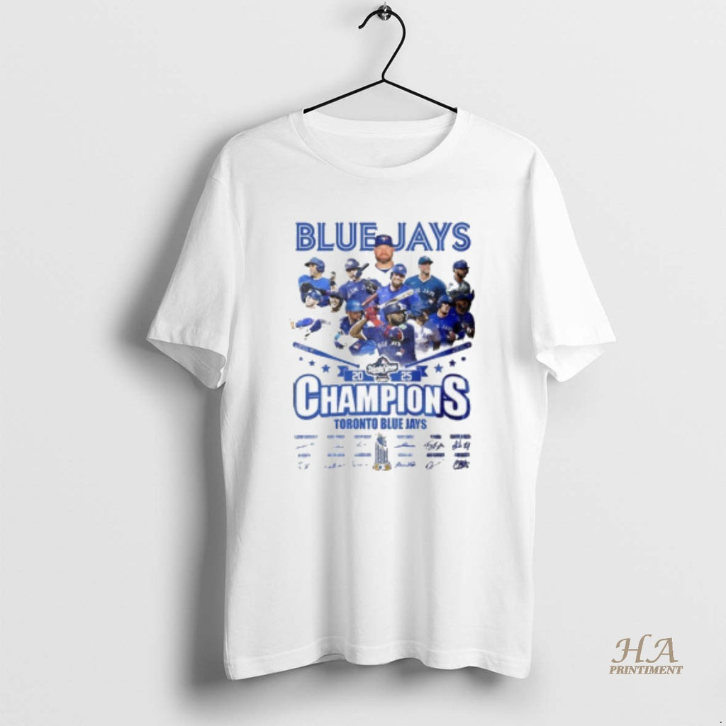 Official Toronto Blue Jays World Series Champions 2025 Signature Mlb