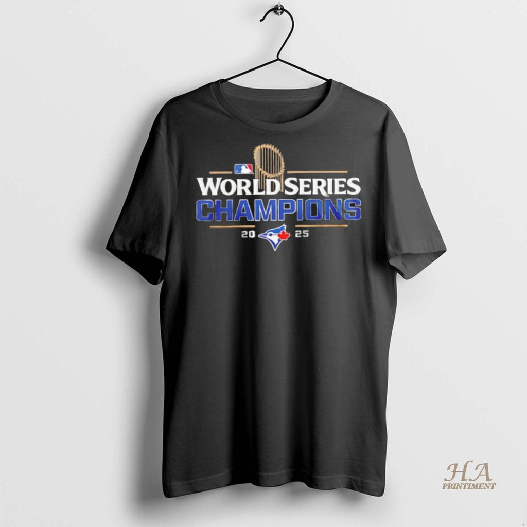 Official Toronto Blue Jays World Series Champions 2025 Logo Shirt