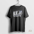 Official Toronto Blue Jays Baseball Text Graphic