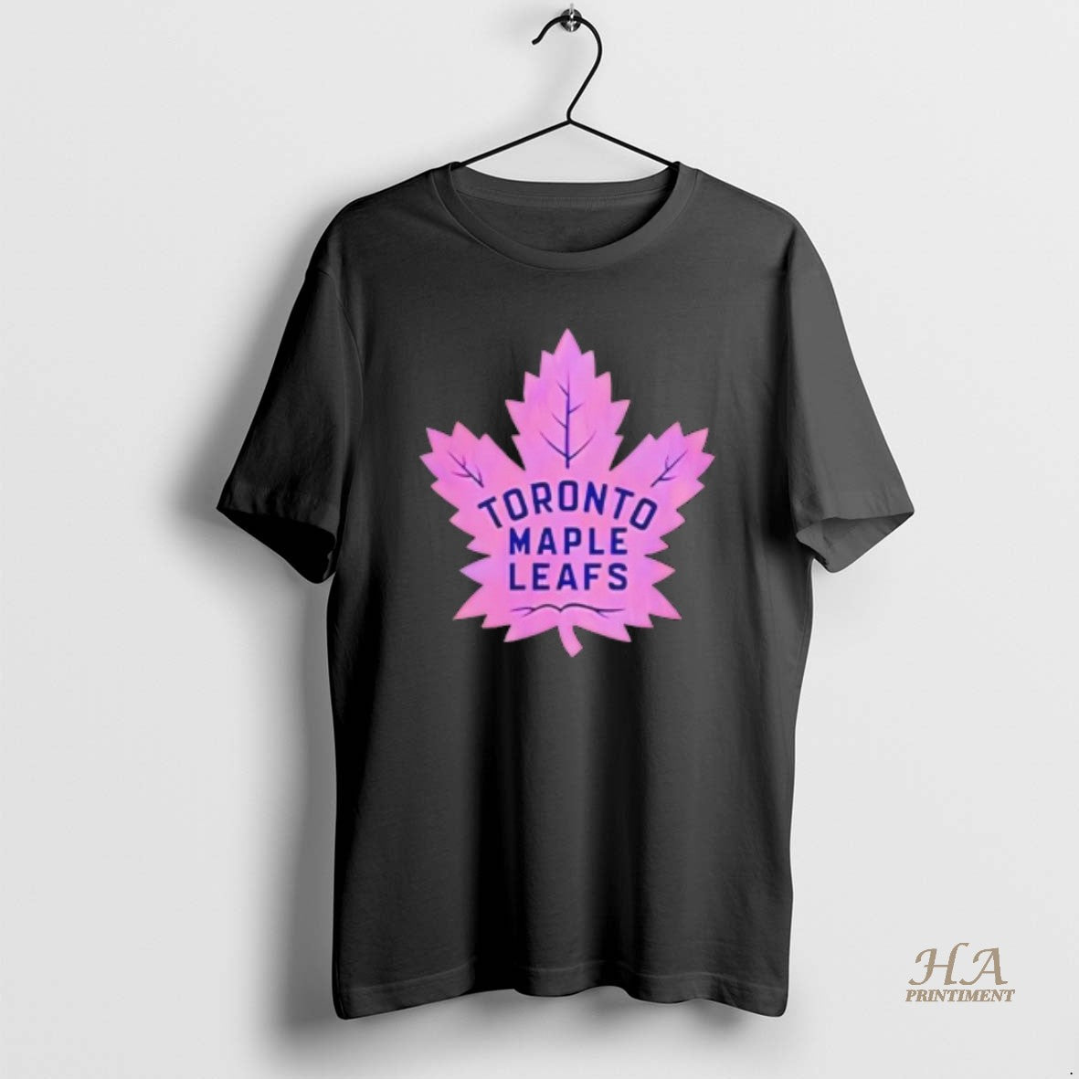 Official Toronto Maple Leafs Hockey Fights Cancer 2025 Black