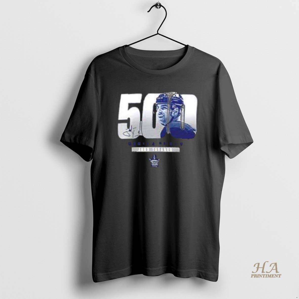 Official Toronto Maple Leafs John Tavares 500 Career Goals