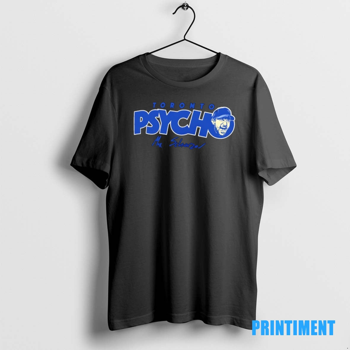 Official Toronto Psycho Max Scherzer Toronto Blue Jays Signature Tee Sweater