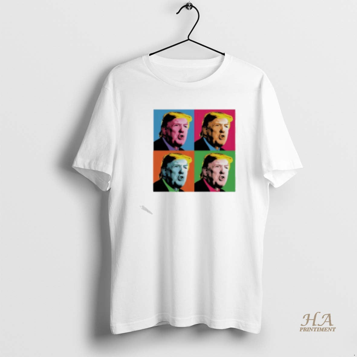 Official Transfer Trump Pop Art Lets Go Brandon Fjb