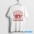 Official Travis Kelce 87 Kansas City Chiefs Max Collegiate Tee Sweater