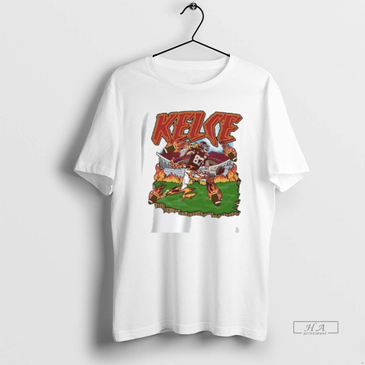 Official Travis Kelce Fireball Arrowhead Stadium Kc Chiefs
