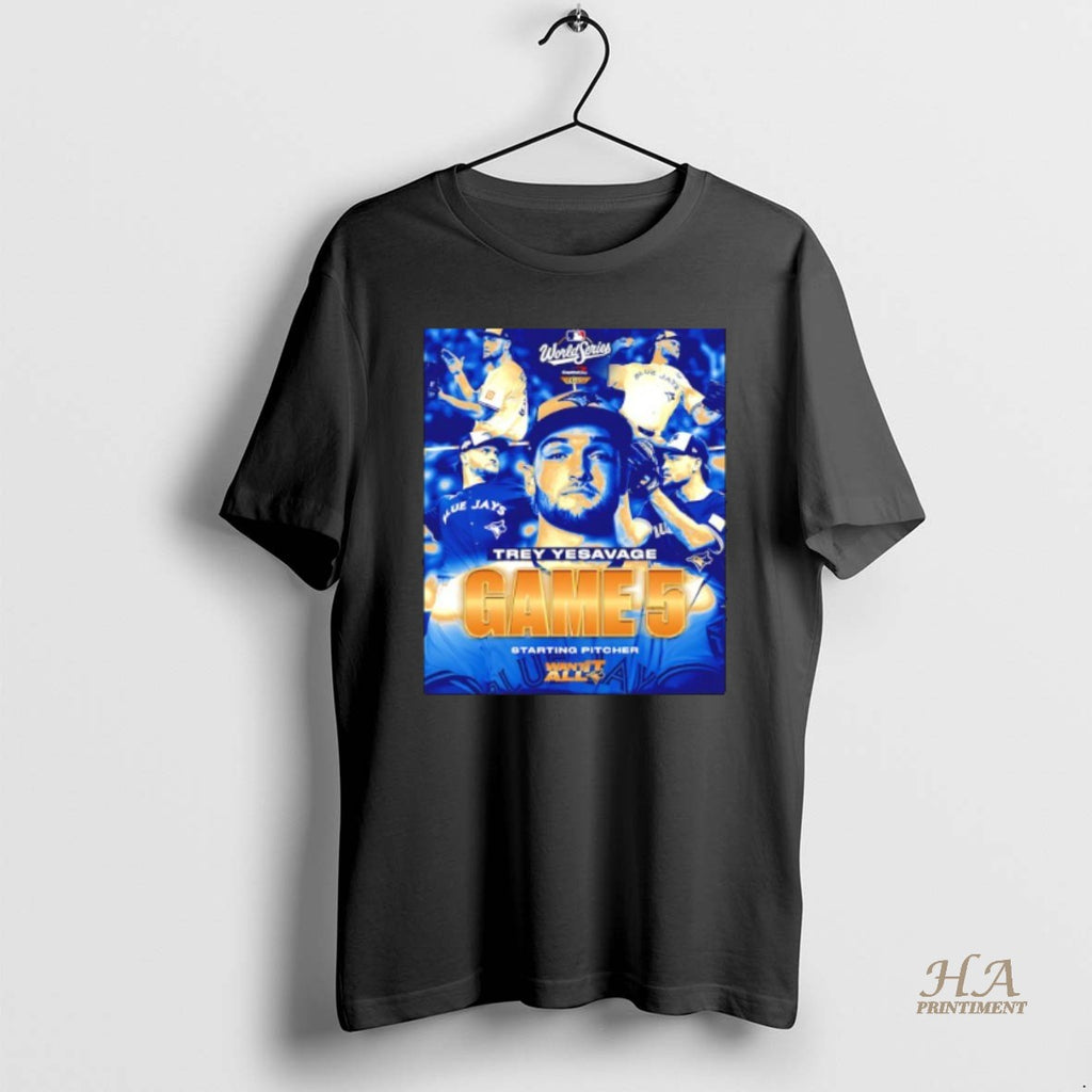 Official Trey Yesavage Toronto Blue Jays 2025 World Series Game 5