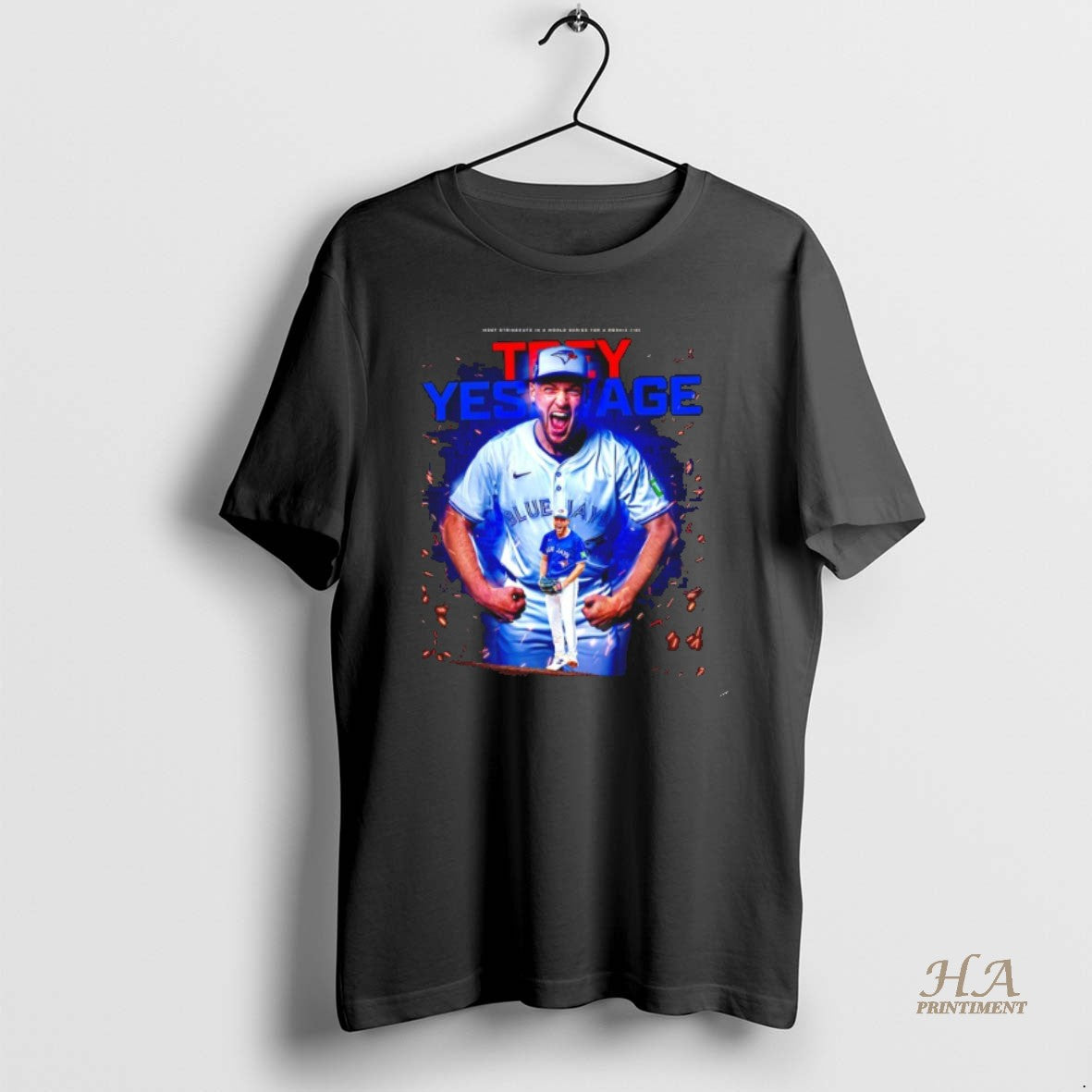 Official Trey Yesavage Toronto Blue Jays 2025 World Series Rookie Record 12 Strikeouts