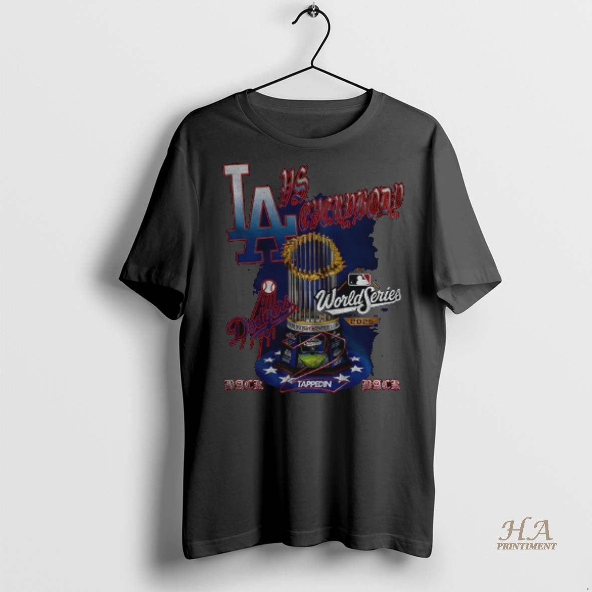 Official Trophy Los Angeles Dodgers Tappedin Mlb Baseball Back 2 Back World Series Champions 2025