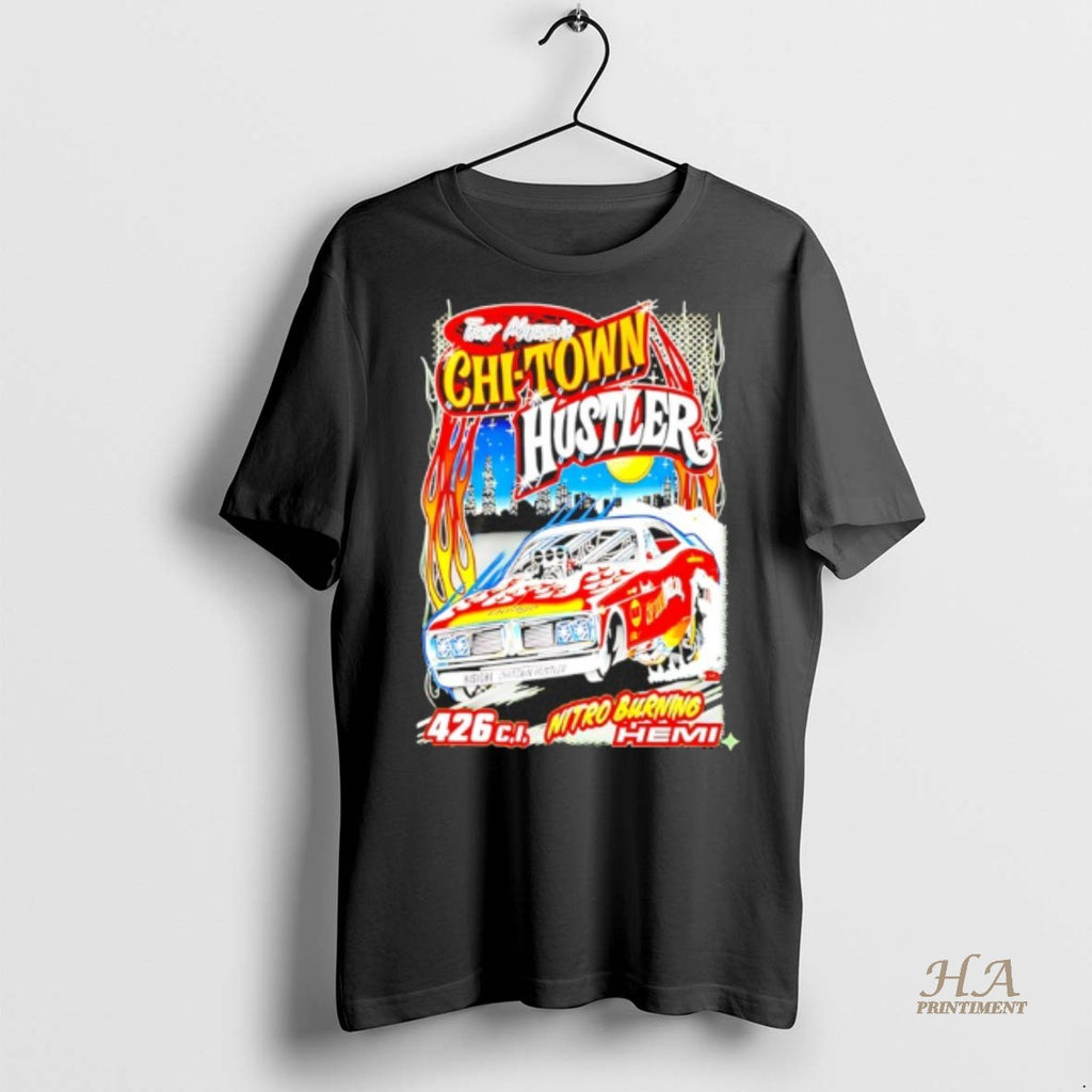 Official Troy Martins Chi Town Hustler Nitro Burning Hemi Shirt