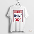 Official Trump 2028 Finish The Job Graphic
