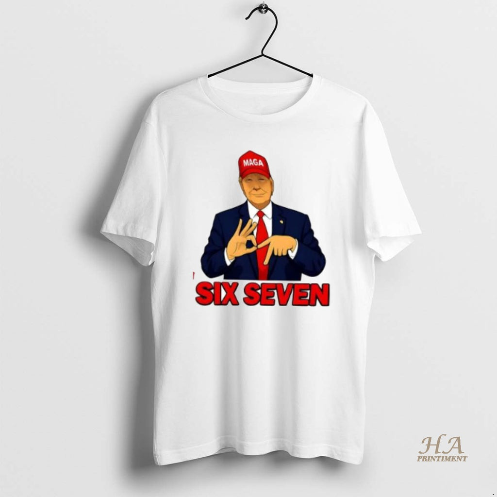 Official Trump Hat Maga Six Seven Meme