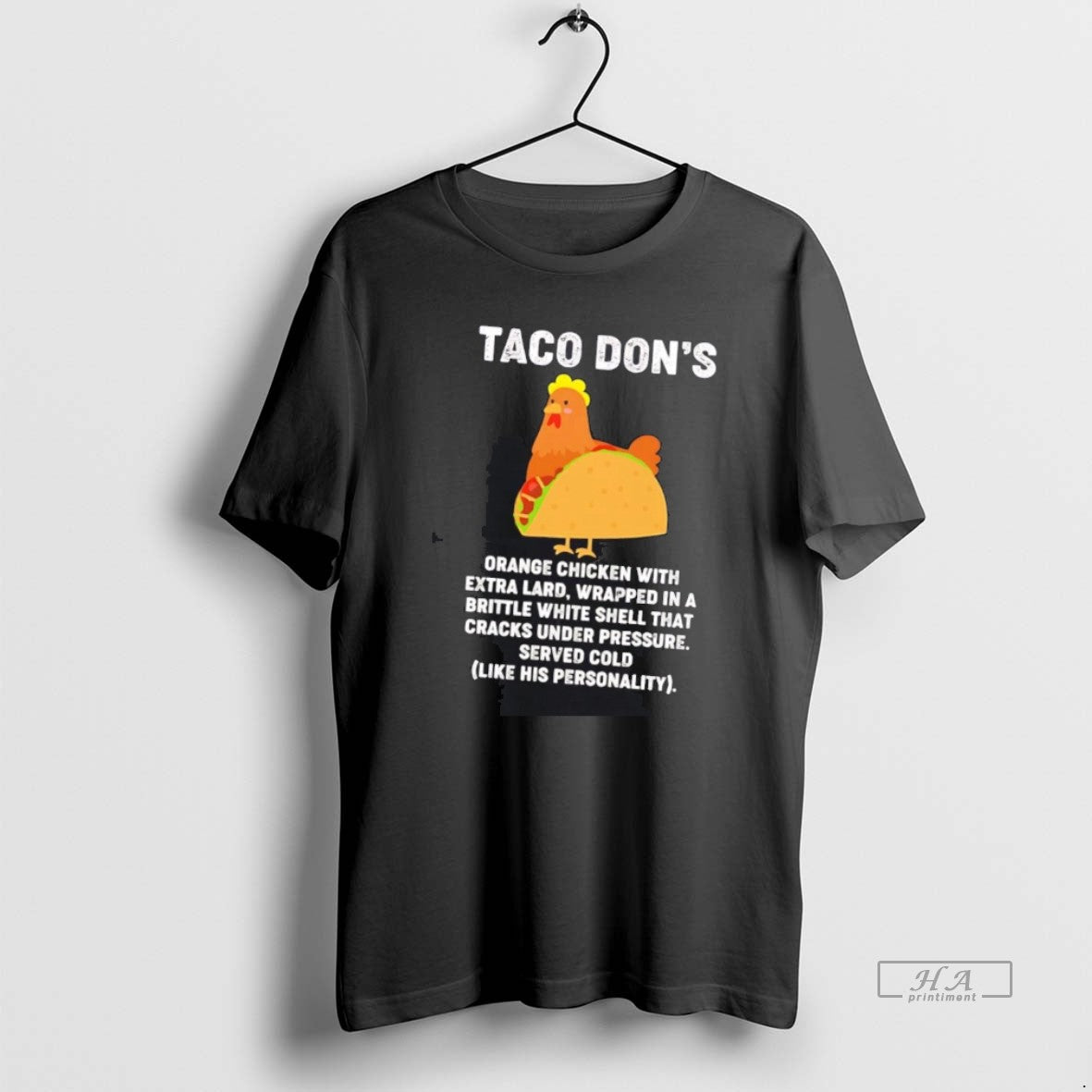 Official Trump Taco Dons Orange Chicken With Extra Lard Like His Personality