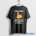 Official Trump Taco Dons Orange Chicken With Extra Lard Like His Personality Tee Sweater