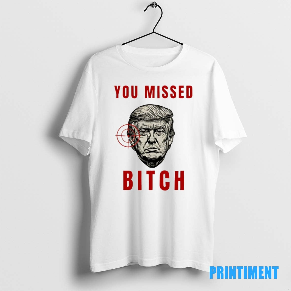 Official Trump Targeted You Missed Bitch Tee Sweater