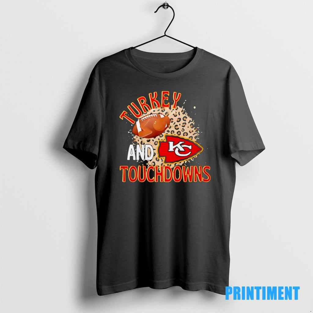 Official Turkey And Touchdowns Kansas City Chiefs Tee Sweater