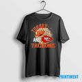 Official Turkey And Touchdowns Kansas City Chiefs Tee Sweater