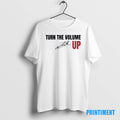 Official Turn The Volume Up Signature Tee Sweater